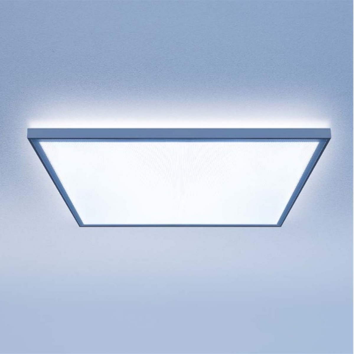 Luminaire LED : Luminaire LED carré, plat à éclairage direct/indirect